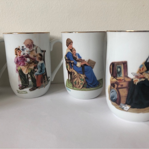 1982 The Norman Rockwell Museum Set of 5 - Picture 6 of 10